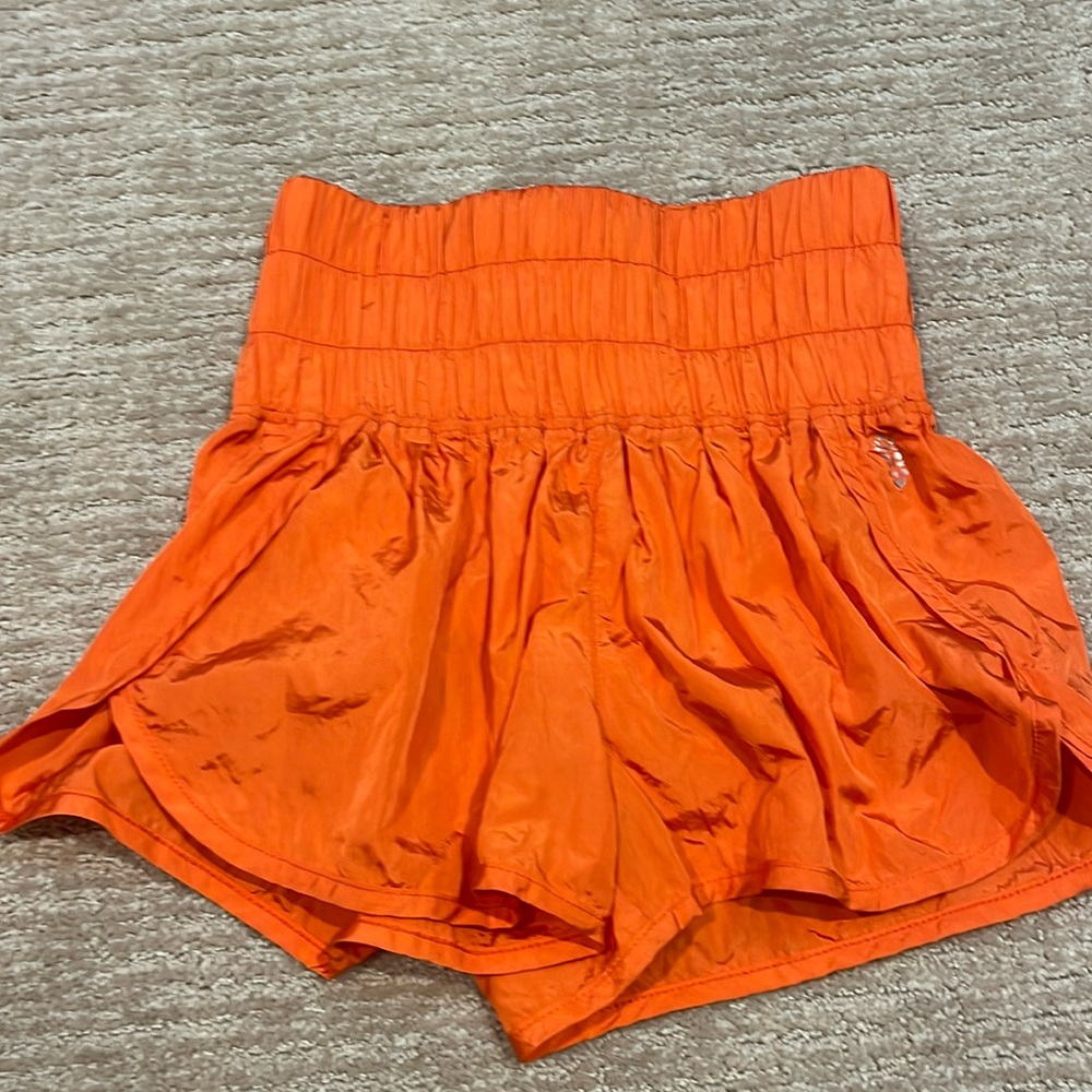 Free People The Way Home Shorts Size Xs Orange